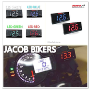 KOSO Universal Motorcycle Meter KOSO Mini Voltage Meter Voltmeter for DC 12V LED Digital Display .