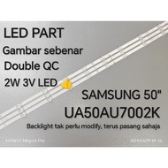 SAMSUNG 50" NEW SET LED BACKLIGHT UA50AU7002K