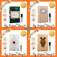 <Luxury Best Seller> Penhaligon's Artemisia/Elisabethan Rose/Ellenisia/Empressa EDP/Luna EDT 1.5ml P