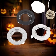 [tutuout] 1 Set Round Fixture Adjustable Downlight Led Holders Cutout For Bulb Holder Recessed LED S