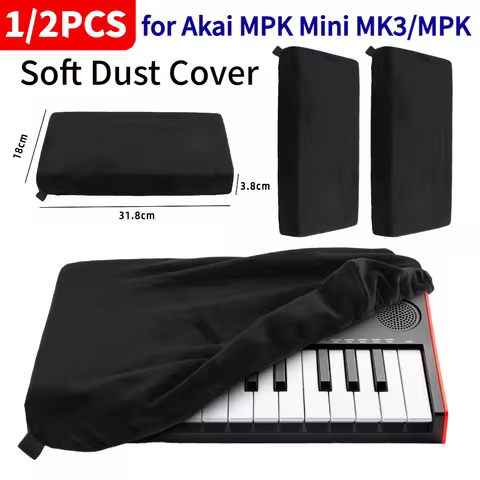 1/2PCS Protective Sleeve Case Washable Protective Cover for Akai Professional MPK Mini MK3/MPK Mini 
