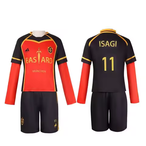 UUI1Anime Kaiser Ness Isagi Kurona Hiori Cosplay Costume Football Uniform Wig Halloween Carnival Par