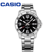 K.LI/นาฬิกาผู้ชาย Casio รุ่น MTP-VD01D สายแสตนเลส สีเงิน MTP-VD01D-1B (ดําเลข) MTP-VD01D-1E (ดําขีด)