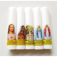 Lilin Doa Gambar Yesus Maria Keluarga Kudus Tinggi 15 cm x d 3 cm Set