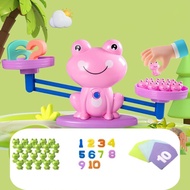 Cute Digital Frog Balance Toy Suitable For Children's Fun Math Games, Cultivating Logical C1q7