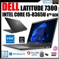 Dell Latitude 7300 Intel Core i5-8365U  16GB RAM, 256GB SSD , Display: 13.3-inch Full HD (1920 x 108
