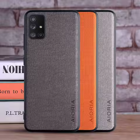 Textile Case for Samsung Galaxy A71 5G A71 A51 5G A51 A41 A31 perfect touching feel case Samsung Gal