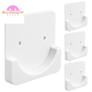 4 Pieces Adhesive Shower Curtain Rod Holder Shower Rod Retainer Wall Mount Holder, Shower Curtain Ro