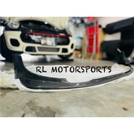Mini Cooper f56 JCW bumper add gigamot carbon fiber front lip skirt diffuser bodykit body kit giga m