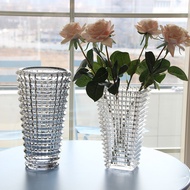 [in stock] Modern thickened crystal clear glass vase decoration for living room, suitable for flower