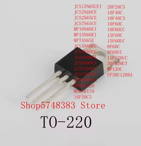 10PCS JCS7N95CA MS65R120 MS65R170 16F20C3 20F20C3 10F40C 10F40C3 10F60C 10F60UC 15F60C 15F60UC 8F60C
