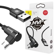 [ BASEUS ] MVP Elbow Micro Gaming Data Cable 1.5A-2M / 2A-1M