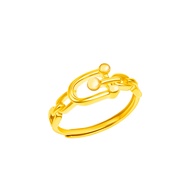 Citigems Interlocking Ring in 916 GOLD
