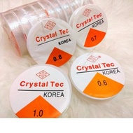 Korean Crystal Tec Rubber String/Round Elastic String/DIY Material Elastic String/Bracelet Material