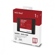 威騰 WD Red 紅標 SA500【1TB】NAS SATA SSD 2.5 吋 固態硬碟（WD-SA500-1TB）