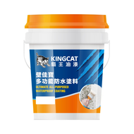 KINGCAT 貓王油漆 壁佳寶多功能防水塗料 K1-680-66 1加侖  白色  1桶
