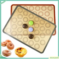 [doverywell]   Cookie Baking Mat Oven Safe Baking Mat Silicone Baking Mat 0