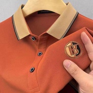 【q2r7yf6m13.my】 Quick Shipping Paul Men's Short-Sleeved t-Shirt Loose Lapel Large Size polo Shirt Mi