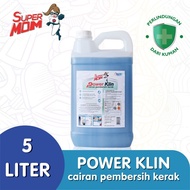 Pembersih Kerak Dinding Keramik &amp; Kaca SuperMOM Powerklin 5L