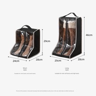 shoe bag Boots Storage Bag Moisture-proof Cover Bag Visual Dustproof Shoe Bag Travel Shoe Cover Long