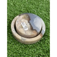 56mm Sakura agate bangle