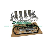 4M50T Overhaul Rebuild Kit for Mitsubishi 4M50 Engine Full Gasket Set Kit+ Piston + Piston Rings+ Cy
