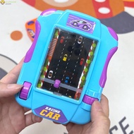 Handheld Racing Car Game Console Creative Racing Car Adventure Toy with Large Screen