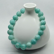 【Unit Sebenar】9.4±mm Rantai Tangan Amazonite♡天然天河石手串♡Natural Amazonite Bracelet