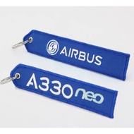 A330 NEO keychain tag Airbus