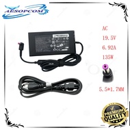 135W Acer Laptop Charger 19.5V 6.92A for Nitro 5 AN515-55-54Q0 N20C1 Nitro 7 AN715-51-73BU N18C3