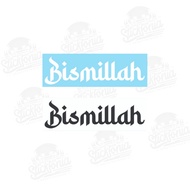 Sticker BISMILLAH Rumi / Car Decal Automotive Die-Cut Vinyl Sticker