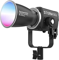 Aputure Storm 80c RGBACL LED Video Light, 80W Portable Spot Light with 1800-20000K CCT, IP65 Waterpr
