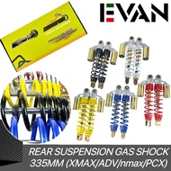 EVAN.SHOP 335mm Rear Shock Absorber Suspension For(Xmax/Namx/Adv/Pcx) 2006-335 Xmax Suspension