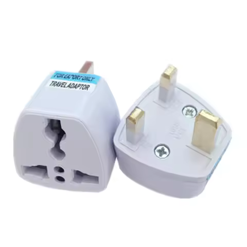 Universal Travel Power Plug Adapter EU EURO AU US to UK Adaptor Converter 3 Pin AC Power Plug Adapto