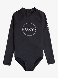 ROXY ชุดว่ายน้ำเด็ก Girls 6-16 Heater Long Sleeve One-Piece Rash Vest 241 ERGWR03391-KVJ0