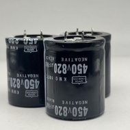 capacitor 820uf 450V Aluminum Electroline 1 Can