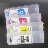 UP 300ML For HP728 Empty Refillable Ink Cartridge For HP DesignJet T730 T830 printer with chip F9J68