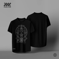T-Shirt Cetakan Grafik Harimau Polis Diraja Malaysia PDRM | 100% Kapas Uniseks S-5XL | Patriotik