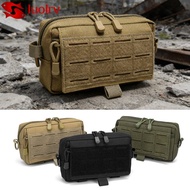 LUOLRV EDC Utility Bag, Emergency Zippered Pockets Utility Tool Pouch, Function Hanging Crossbody Ou