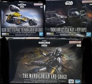 全新 現貨 模型 Bandai Vehicle Model Star Wars Mandalorian Razor Crest grogu boba fett 普通版 模型 剃刀冠號 曼達洛人 電鍍版