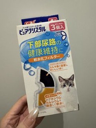 GEX - 3808-貓飲水機純水晶離子半圓形過濾片 替換裝（3片-貓用）
