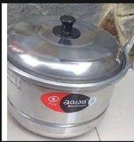PROMO...!!!!! LANGSENG JAWA MASPION UKURAN 40 CM / PANCI SERBAGUNA / DANDANG KUKUS STEAMER LANGSENG 
