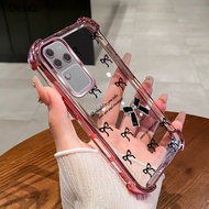 Shockproof Case For Vivo V30 PRO TPU Phone Case bow Latest Bracelet New Design Phone Case