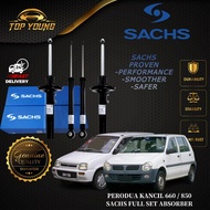 SACHS PERODUA KANCIL 660 / 850 SHOCK ABSORBER FULL SET FRONT / REAR ORIGINAL DEPAN BELAKANG ORIGINAL IMPORTED