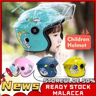 Safety Helmet Motorcycle Motorsikal Kids Half Face Helmet Motor Bike Comfortable Safety Helmet For Kids Adult Topi Keledar Kanak Kanak Budak| Mama House'