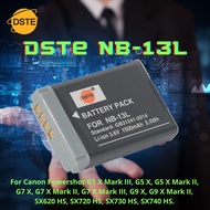 DSTE NB-13L Battery for Canon PowerShot  G1 X Mark III, G5 X, G5 X Mark II, G7 X, G7 X Mark II, G7 X