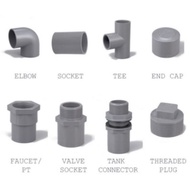 Pvc pipe fitting connector 1/2” / 3/4” / 1”