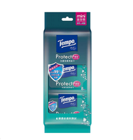 Tempo - 得寶抗菌倍護濕紙巾迷你裝8片*6包裝