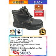 FRONTIER SAFETY SHOES - MID CUT [DURABLE, HEAVY DUTY, OIL AND HEAT RESISTANT] [KASUT SAFETY TERBAIK]