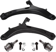 TUCAREST 4Pcs Suspension Kit Front Lower Control Arm and Ball Joint Compatible With Su-baru 12-16 Im